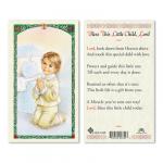 HC9-165E Quality Holy Cards (Milan, Italy) - Bless This Little Child Lord/Boy - Sold by 25/PKG