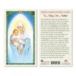 HC9-169E Quality Holy Cards (Milan, Italy) - Our Lady of the Snows - Sold by 25/PKG