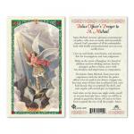 HC9-197E Quality Holy Cards (Milan, Italy) - St. Michael -  Sold by 25 per PKG