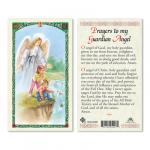 HC9-205E Quality Holy Cards (Milan, Italy) - Guardian Angel - Sold by 25/PKG