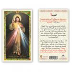 HC9-220E Quality Holy Cards (Milan, Italy) - Divine Mercy -  Sold by 25 per PKG