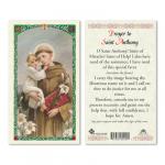 HC9-224E Quality Holy Cards (Milan, Italy) - St. Anthony -  Sold by 25/PKG