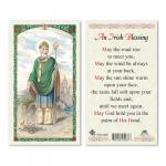 HC9-232E Quality Holy Cards (Milan, Italy) - St. Patrick/Irish Blessing -  Sold by 25/PKG