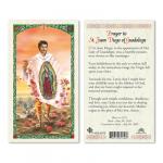 HC9-257E Quality Holy Cards (Milan, Italy) - St. Juan Diego -  Sold by 25/PKG