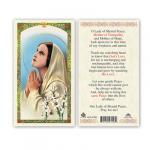 HC9-278E Quality Holy Cards (Milan, Italy)  - Our Lady of Mental Peace -  Sold by 25/PKG