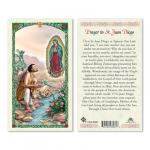 HC9-300E Quality Holy Cards (Milan, Italy)  - St. Juan Diego -  Sold by 25/PKG