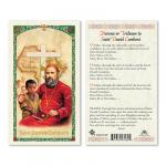 HC9-312E Quality Holy Cards (Milan, Italy)  - St. Daniel Comboni/Novena -  Sold by 25/PKG