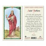 HC9-040E Quality Holy Cards (Milan, Italy) - St. Barbara - Sold by 25/PKG
