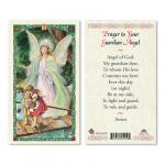 HC9-047E Quality Holy Cards (Milan, Italy) - Guardian Angel - Sold by 25 per PKG