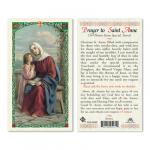 HC9-058E Quality Holy Cards (Milan, Italy) - St. Anne - Sold by 25 per PKG