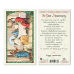 HC9-086E Quality Holy Cards (Milan, Italy) - On Your Anniversary - Sold by 25/PKG