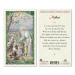 HC9-109E Quality Holy Cards (Milan, Italy) - Mary with Children - Sold by 25/PKG