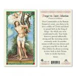 HC9-113E Quality Holy Cards (Milan, Italy) - St. Sebastian - Sold by 25/PKG