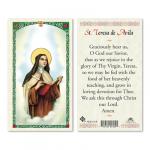 HC9-131E Quality Holy Cards (Milan, Italy) - St. Teresa of Avila - Sold by 25/PKG