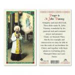 HC9-139E Quality Holy Cards (Milan, Italy) - Prayer to St. John Vianney - Sold by 25/PKG