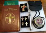 Deacon Blessing & Communion Deluxe Set for Hospital and Home Visits Great Ordination Gift!