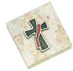 Terra Sancta Deacon Cross  Paper Weight - comes with an engravable plate