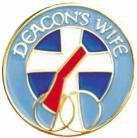Terra Sancta Deacon Wife Pin 