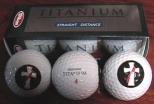 Terra Sancta Deacon CrossGolf Balls - set of 3
