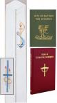 Gift Set - Deacon Baptism/Wedding Reversible  Stole & Ritual Books